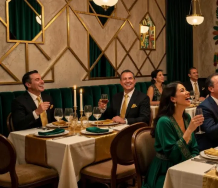 Kolorowe światło i azteckie wzory we wnętrzu restauracji Veleoniras